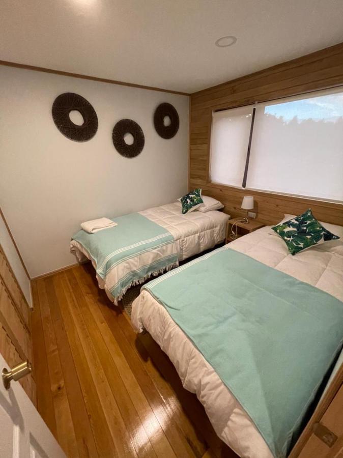 Cabanas Arrayanes De Huillinco En Chiloe Chonchi Exterior foto